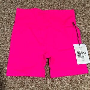 Zyia active hot pink shorts NWT. Size medium.